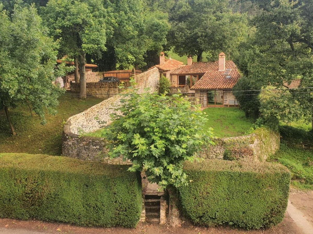 Villa La Casa Del Horno Hornedo Esterno foto