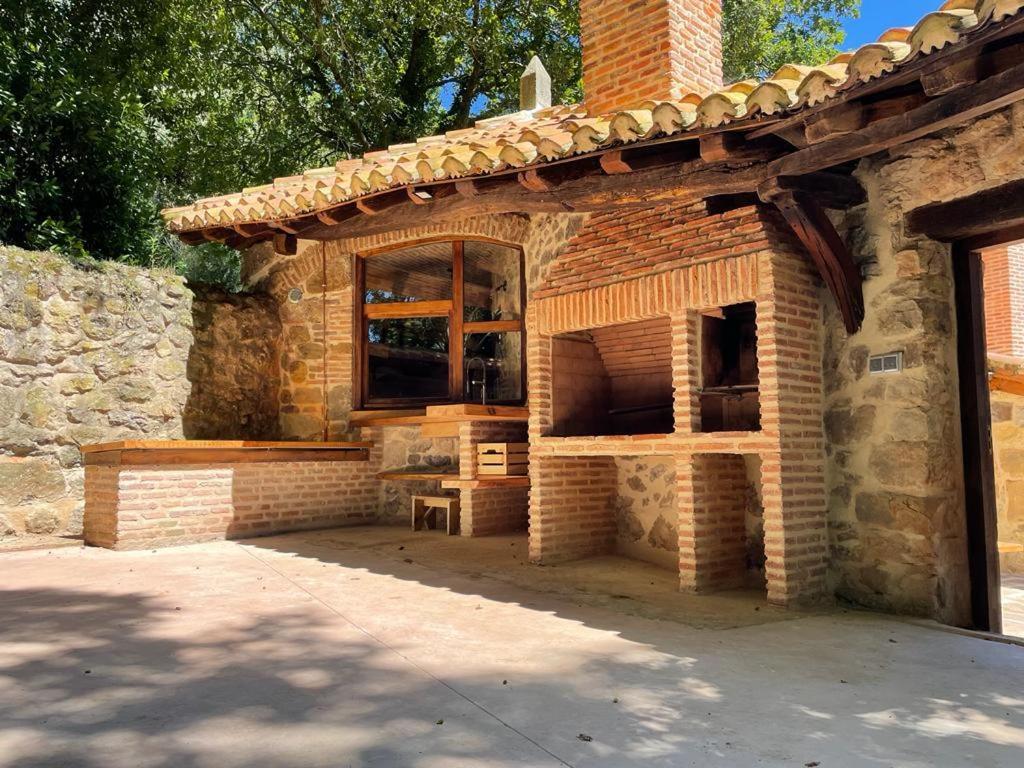 Villa La Casa Del Horno Hornedo Esterno foto
